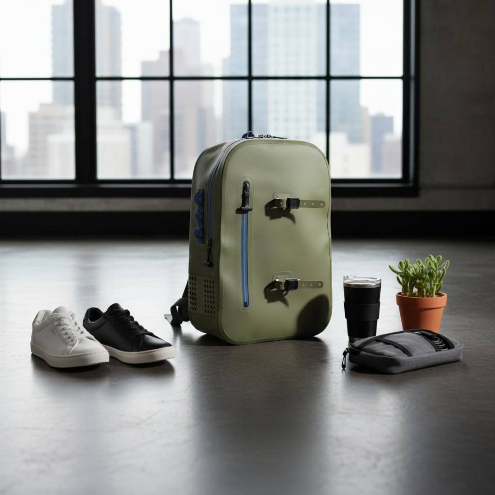 Fishing Backpack - Rod Holder Backpack Breathable Back Padding