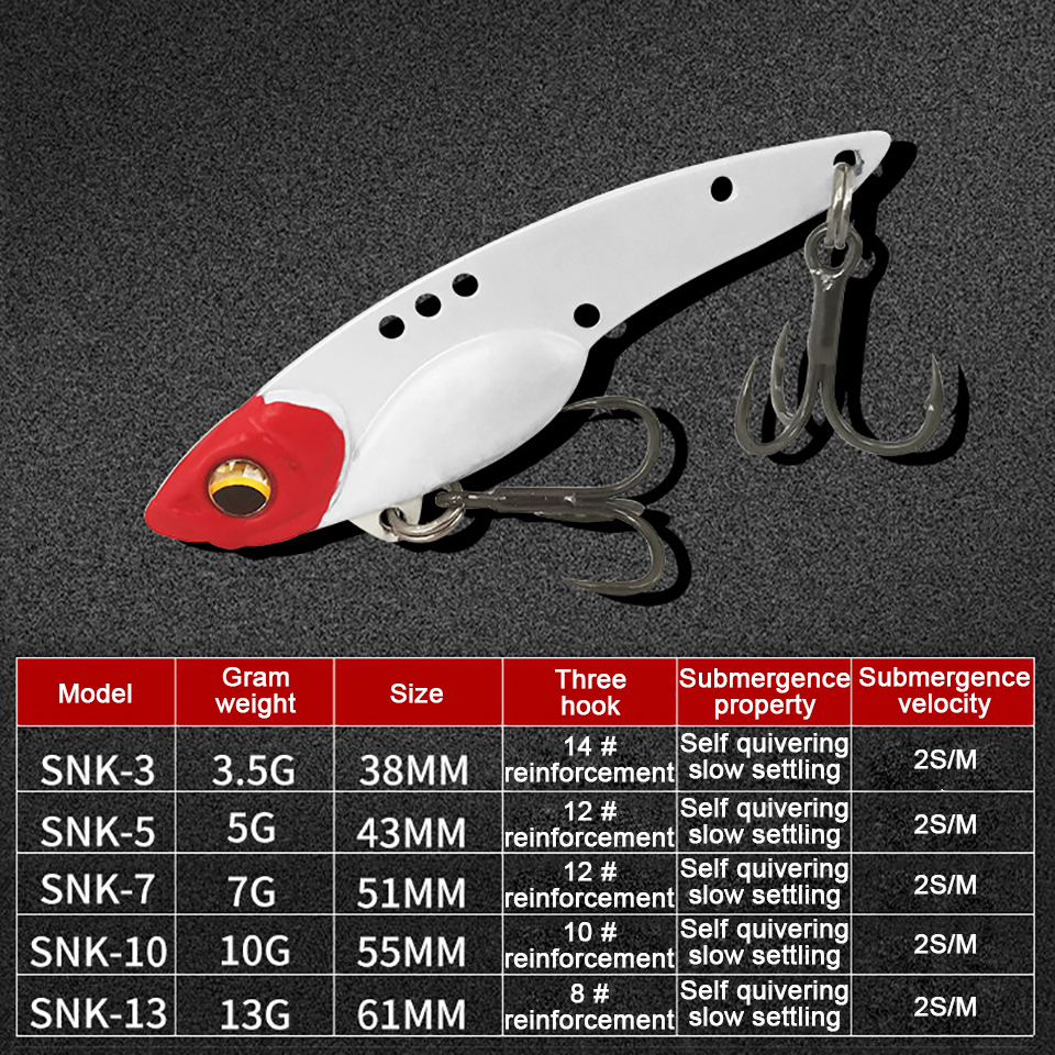 GOBYGO 3.5G-13G Metal VIB Fish – Fishing Equipment Deals Bewertung und Preis