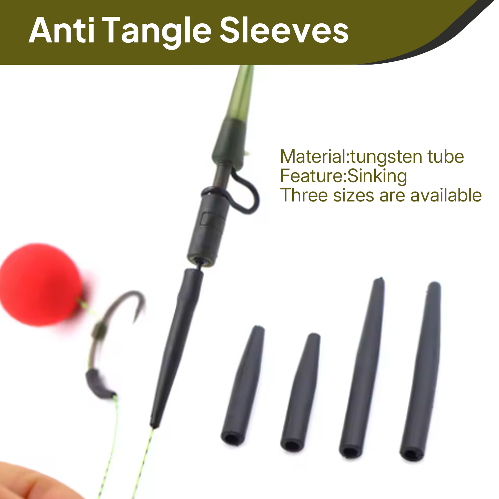 10pcs Tungsten Fishing Anti Ta – Fishing Equipment Wholesale Bewertung und Preis