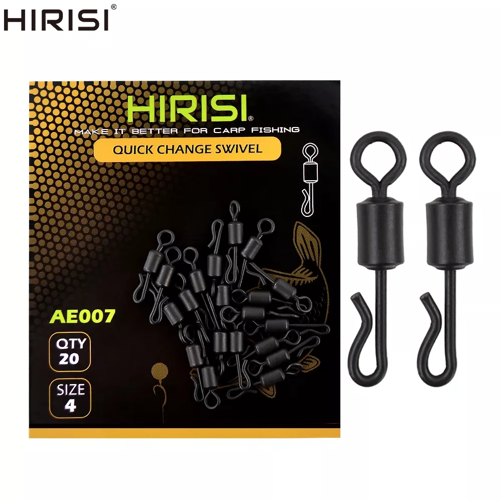 20pcs Carp Fishing Swivels Qui – Fishing Equipment Wholesale Bewertung und Preis