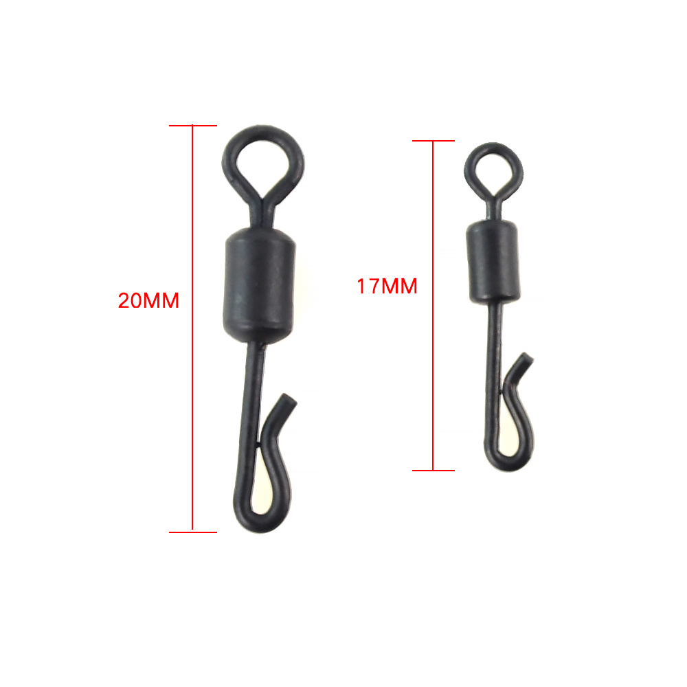 20pcs Carp Fishing Swivels Qui – Fishing Equipment Wholesale Bewertung und Preis