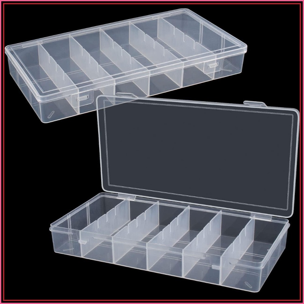 Clear Visible Plastic Storage  – Fishing Equipment Organizer Bewertung und Preis