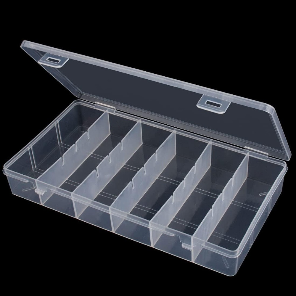 Clear Visible Plastic Storage  – Fishing Equipment Organizer Bewertung und Preis