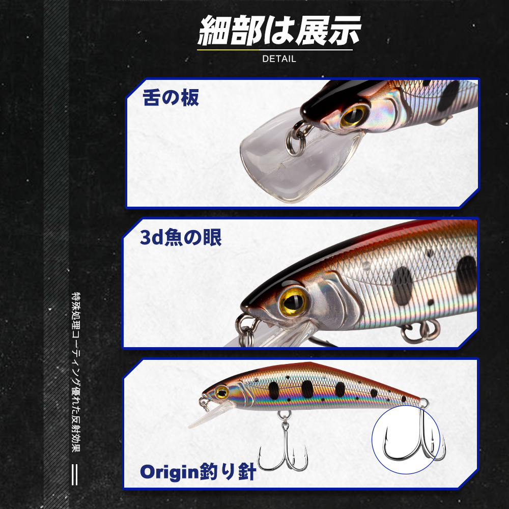 D1 Stream Fishing Lure 85mm 14 – Fishing Equipment Deals Bewertung und Preis