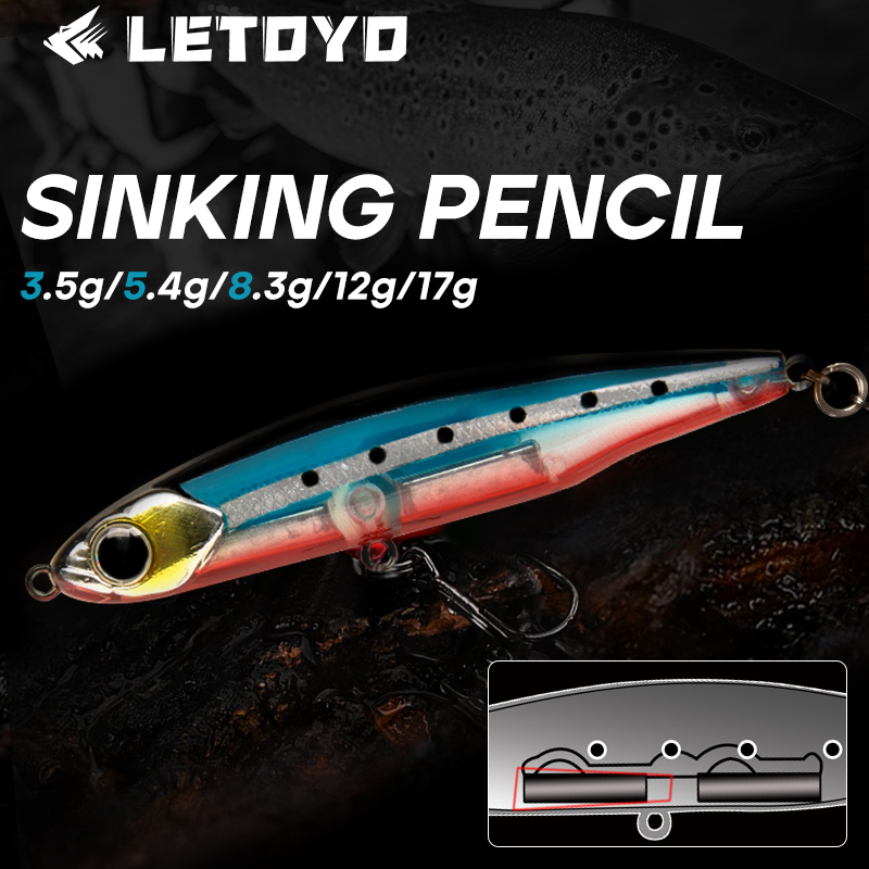 LETOYO Sinking Pencil 17g 12g- – Fishing Equipment Deals Bewertung und Preis