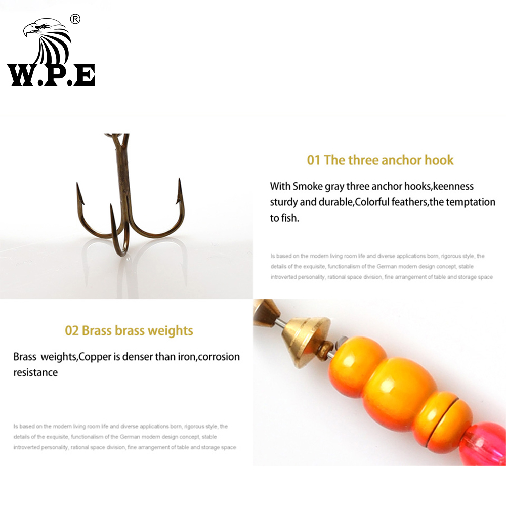 W.P.E Brand New Spinner Lure 1 – Fishing Equipment Brands Bewertung und Preis