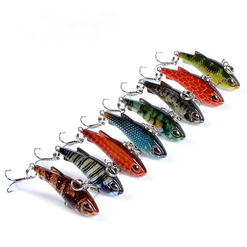 8pcs 4cm 4g Mini Lipless VIB F – Fishing Equipment Deals Bewertung und Preis