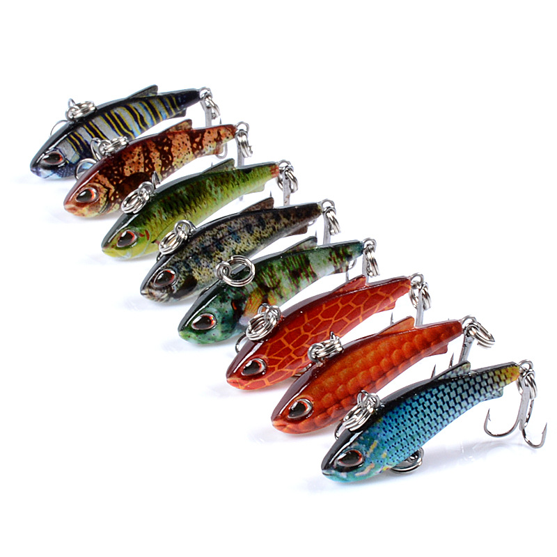 8pcs 4cm 4g Mini Lipless VIB F – Fishing Equipment Deals Bewertung und Preis