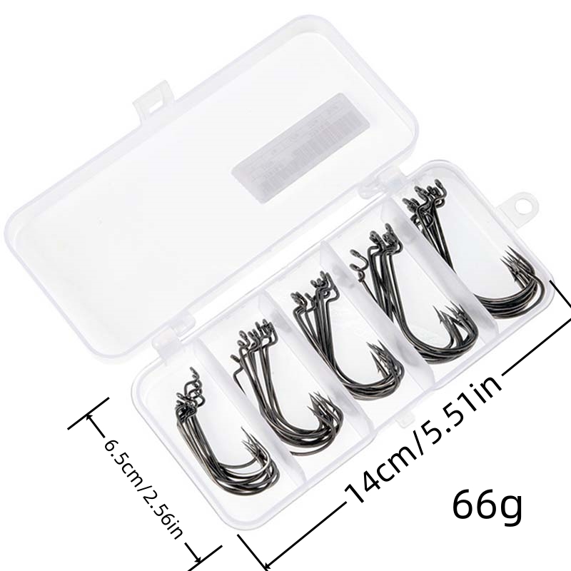 50Pcs/Box High Carbon Steel Fi – Fishing Equipment Organizer Bewertung und Preis
