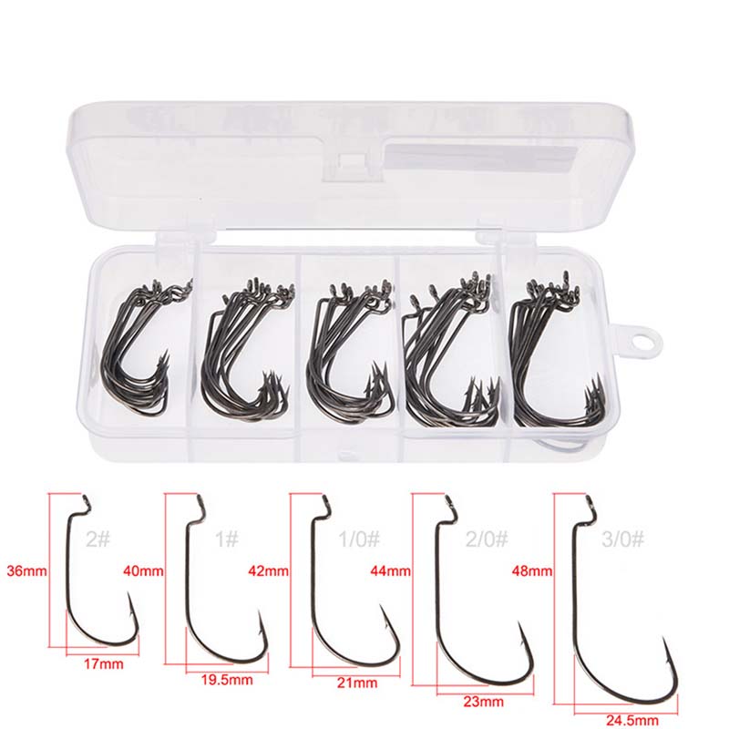 50Pcs/Box High Carbon Steel Fi – Fishing Equipment Organizer Bewertung und Preis
