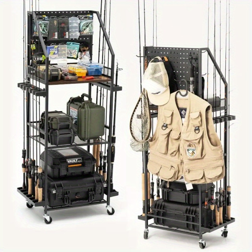 Fishing Rod Holders for Garage – Fishing Equipment Organizer Bewertung und Preis