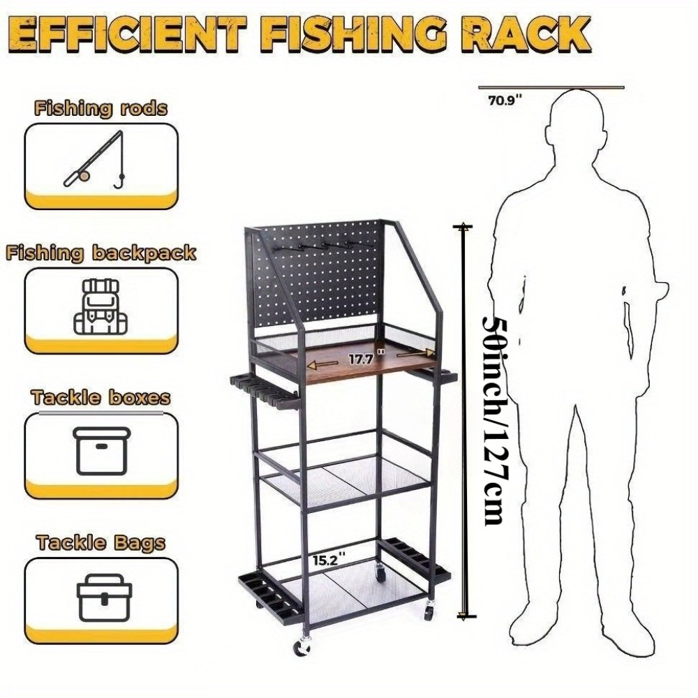 Fishing Rod Holders for Garage – Fishing Equipment Organizer Bewertung und Preis