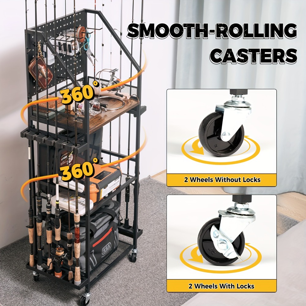Fishing Rod Holders for Garage – Fishing Equipment Organizer Bewertung und Preis