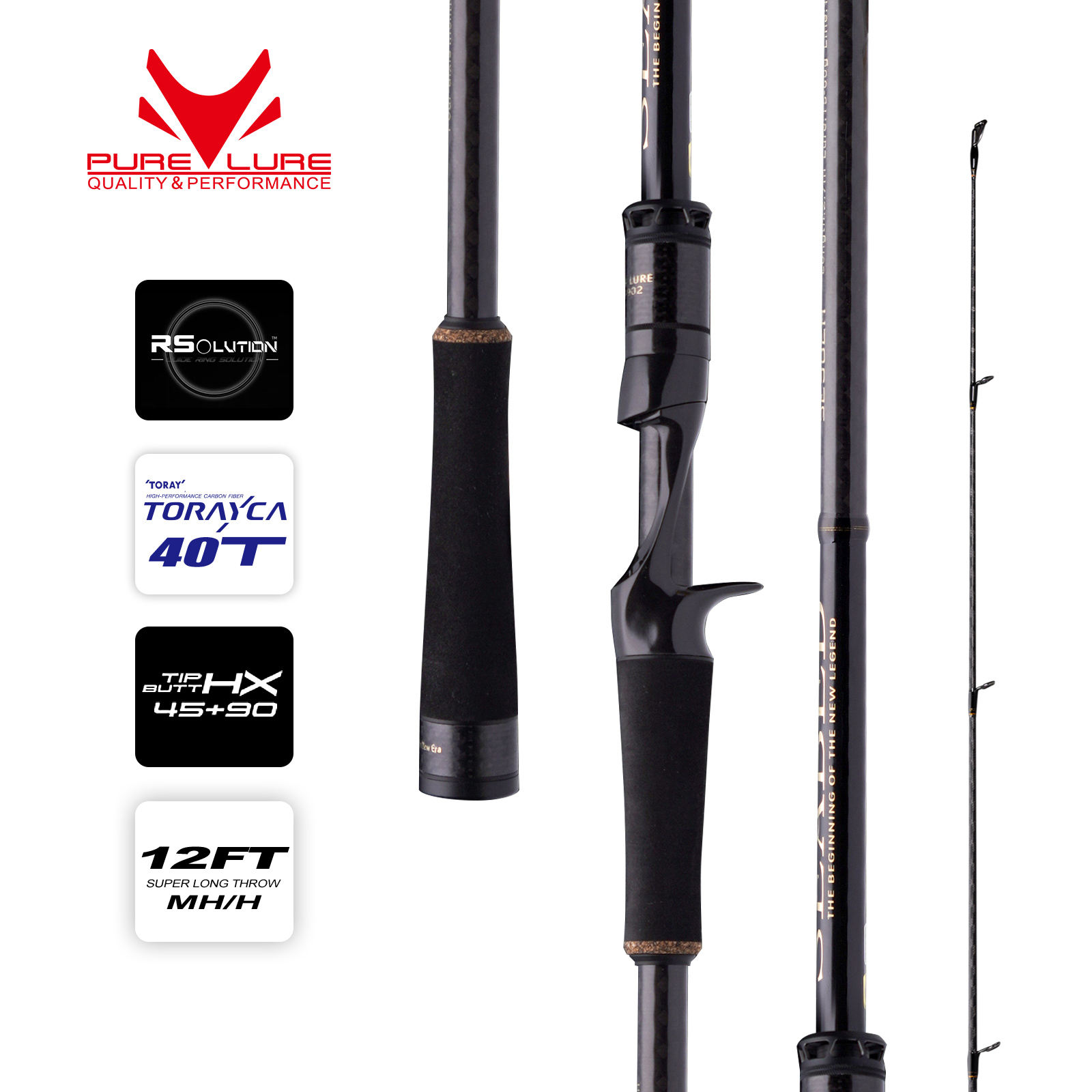 PURELURE SEABED 12FT 3.0m 3.3m – Fishing Equipment Brands Bewertung und Preis