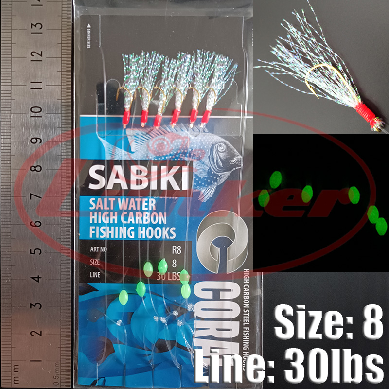 Lunker sabiki rig hooks lumino – Fishing Equipment Deals Bewertung und Preis