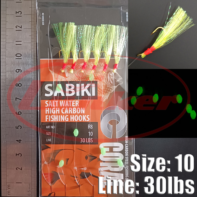 Lunker sabiki rig hooks lumino – Fishing Equipment Deals Bewertung und Preis