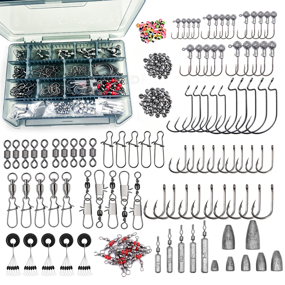 187pcs Fishing Accessories Kit – Fishing Equipment Organizer Bewertung und Preis